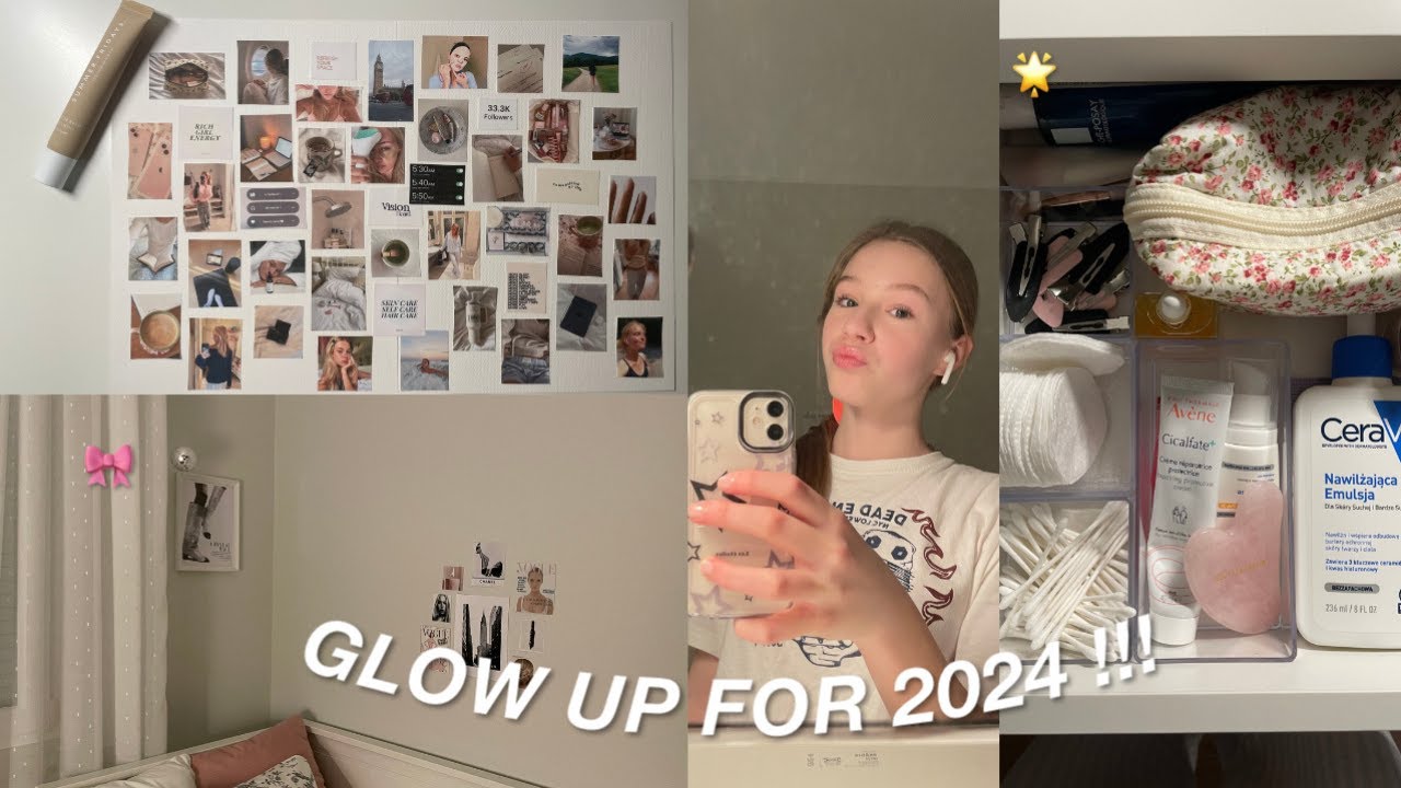 glowing up for 2024 !!!