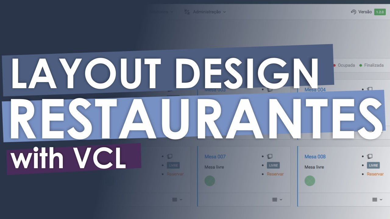 Design Layout para Restaurantes com VCL. Parte 1