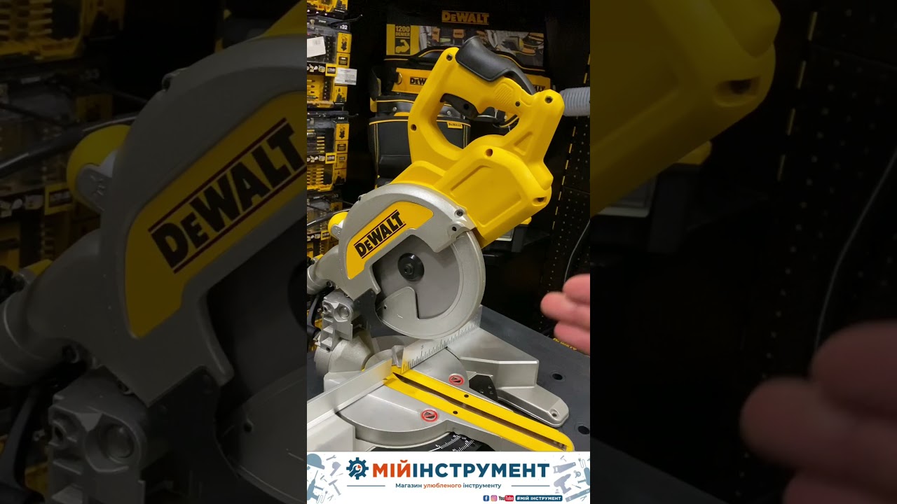 ❌ЛУЧШАЯ❌ НЕДОРОГАЯ ТОРЦОВОЧНАЯ ПИЛА С ПРОТЯЖКОЙ #DEWALT #DWS777, #shorts