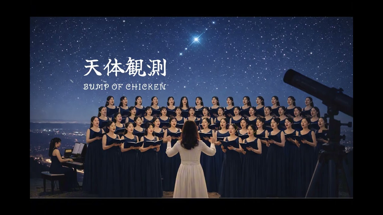 【AI合唱曲】BUMP OF CHICKEN /天体観測 女性合唱Ver / AI Cover