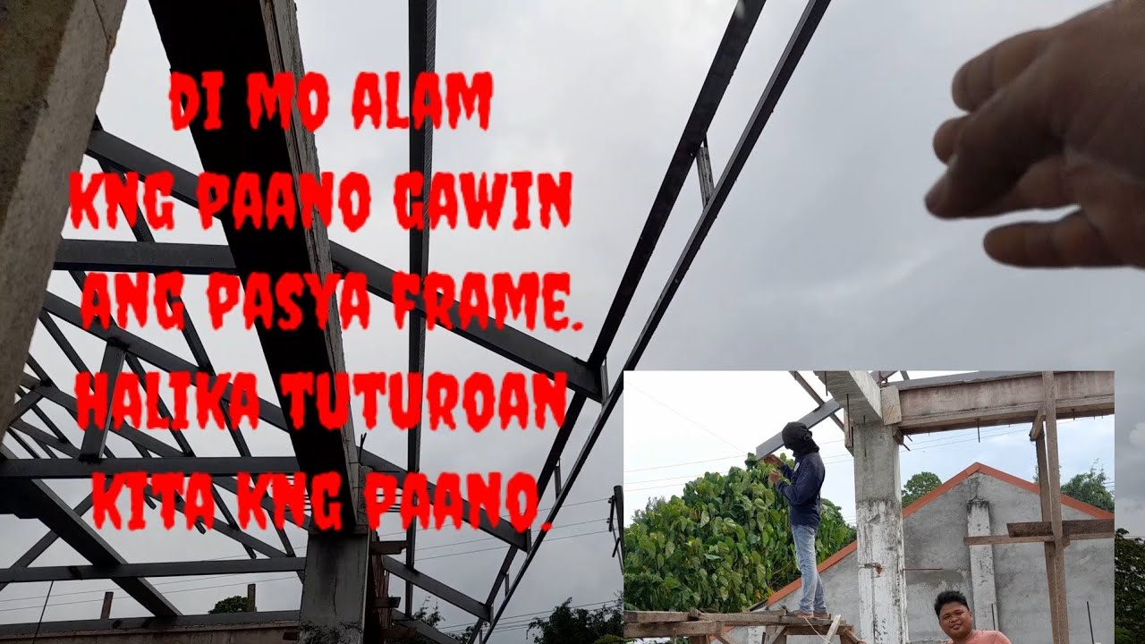 paggawa ng pasya frame na tubular sa napakadaling paraan