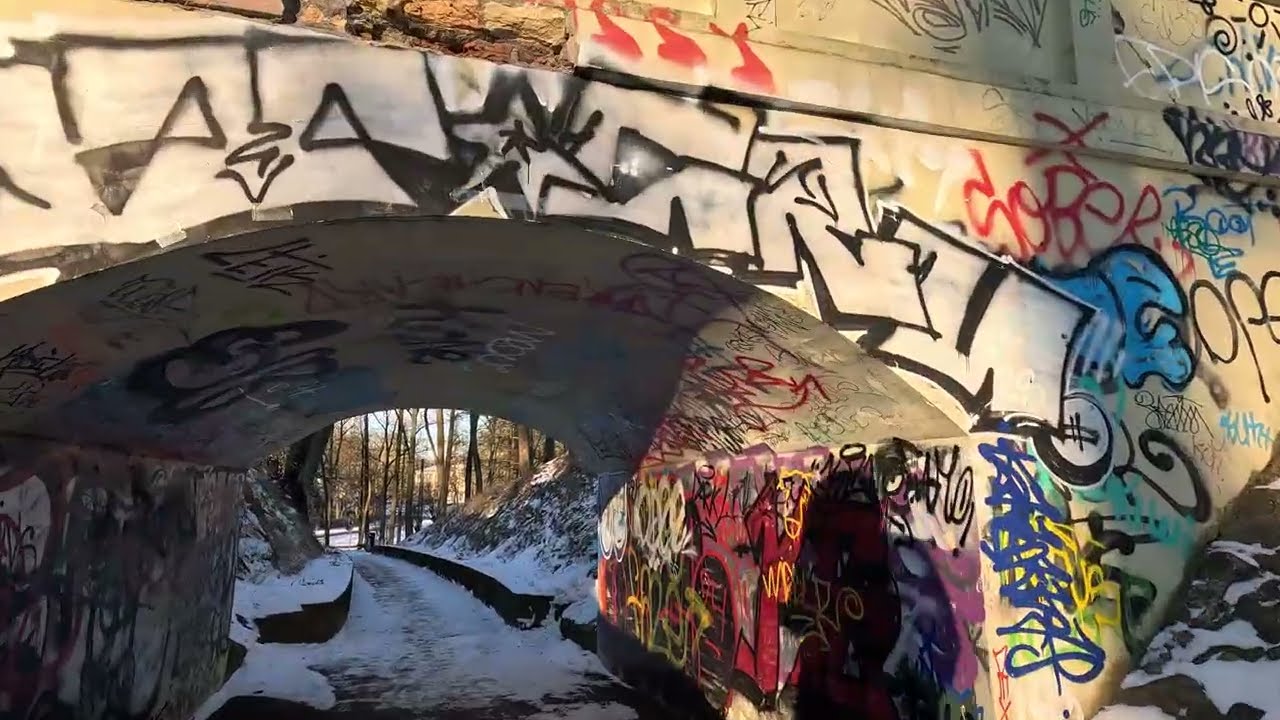 2 pastaiga Torņakalns Arkādijs Uzvaras parks long walking tour city sounds asmr 4K 31 dec tr