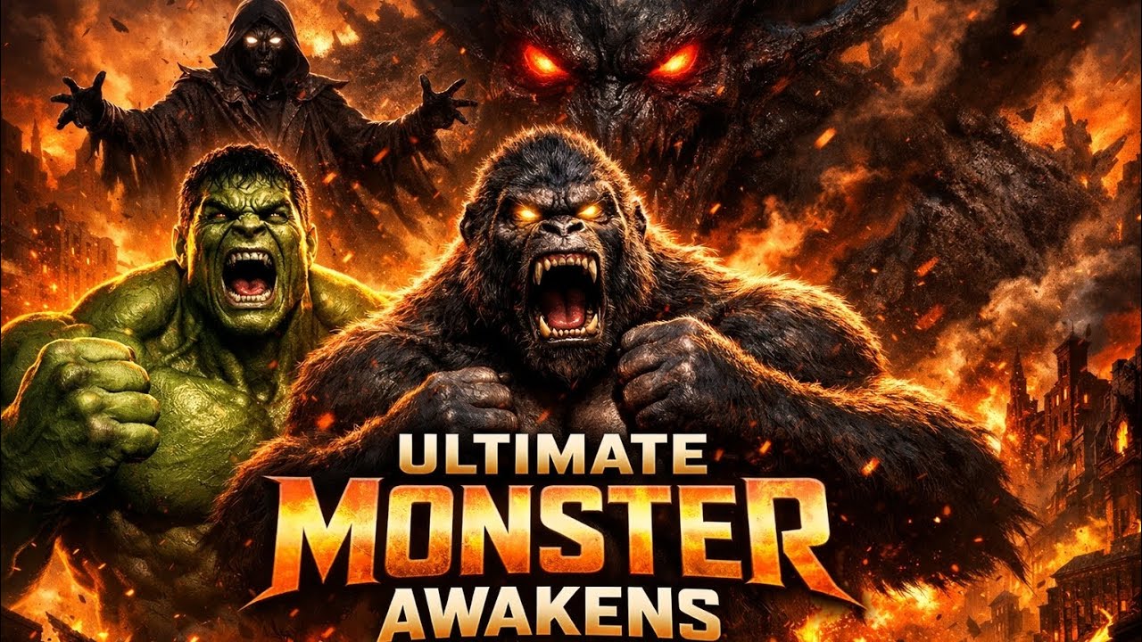 Hulk & King Kong Face Joker and the Ultimate Monster – movie 2026 Battle”