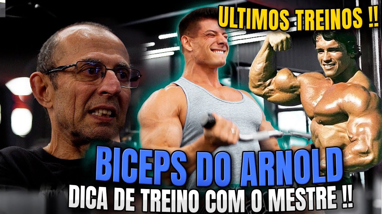 TENENTE BRENO - COMO CONQUISTAR OS BICEPS DO ARNOLD, TREINO COMPLETO !!