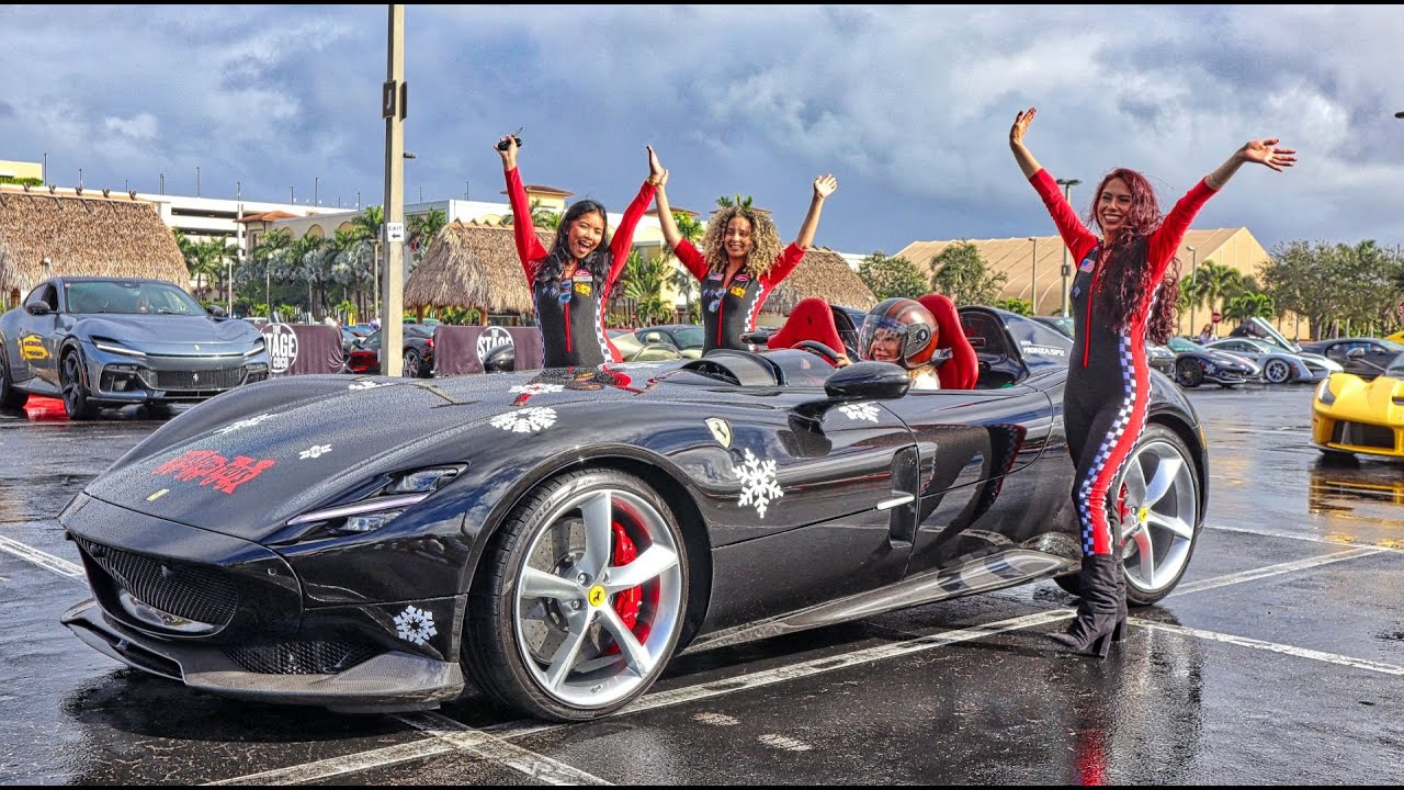 $250M Most Expensive SUPERCARS FLY BY - SIAN, CHIRON, LaFerrari, PAGANI - Exotic Car Toy Rally