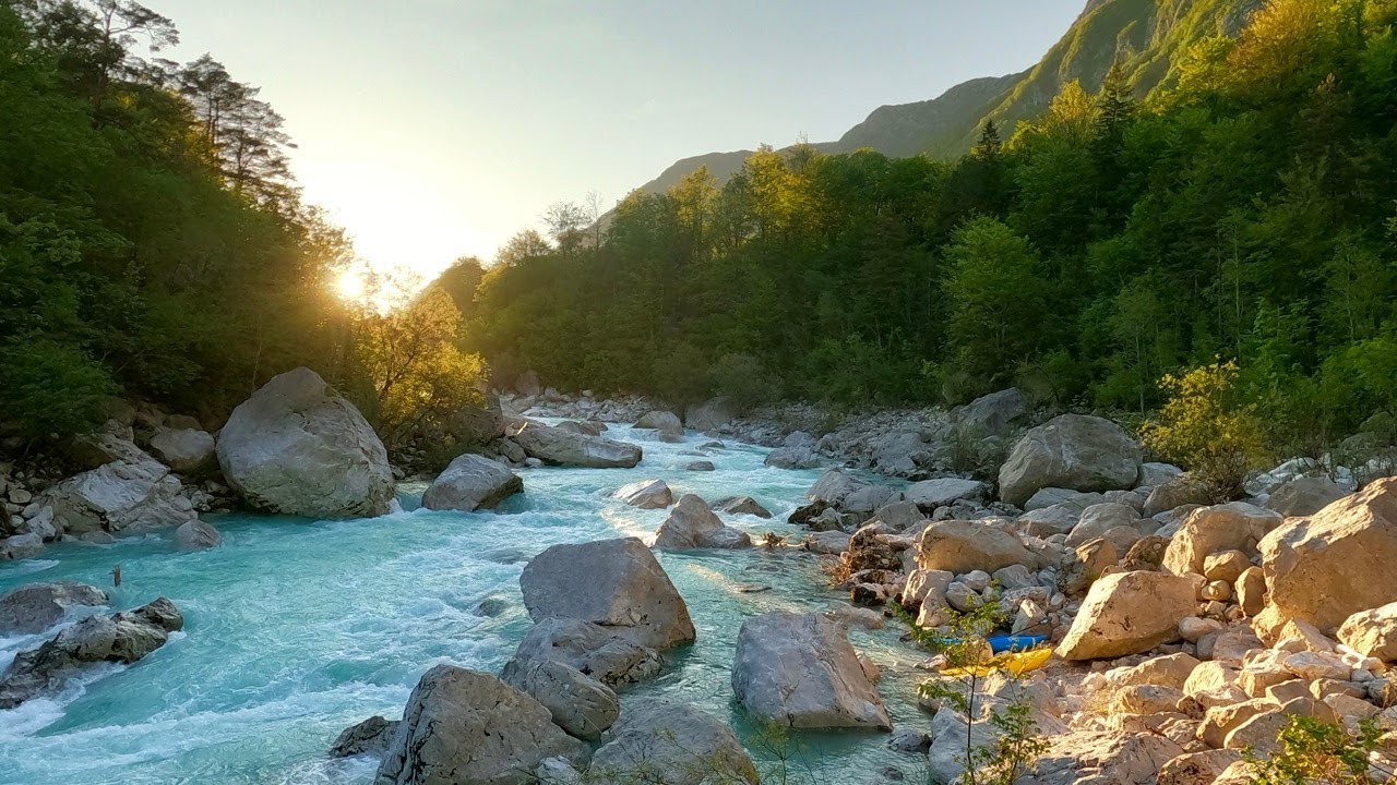 Mornings on Soča