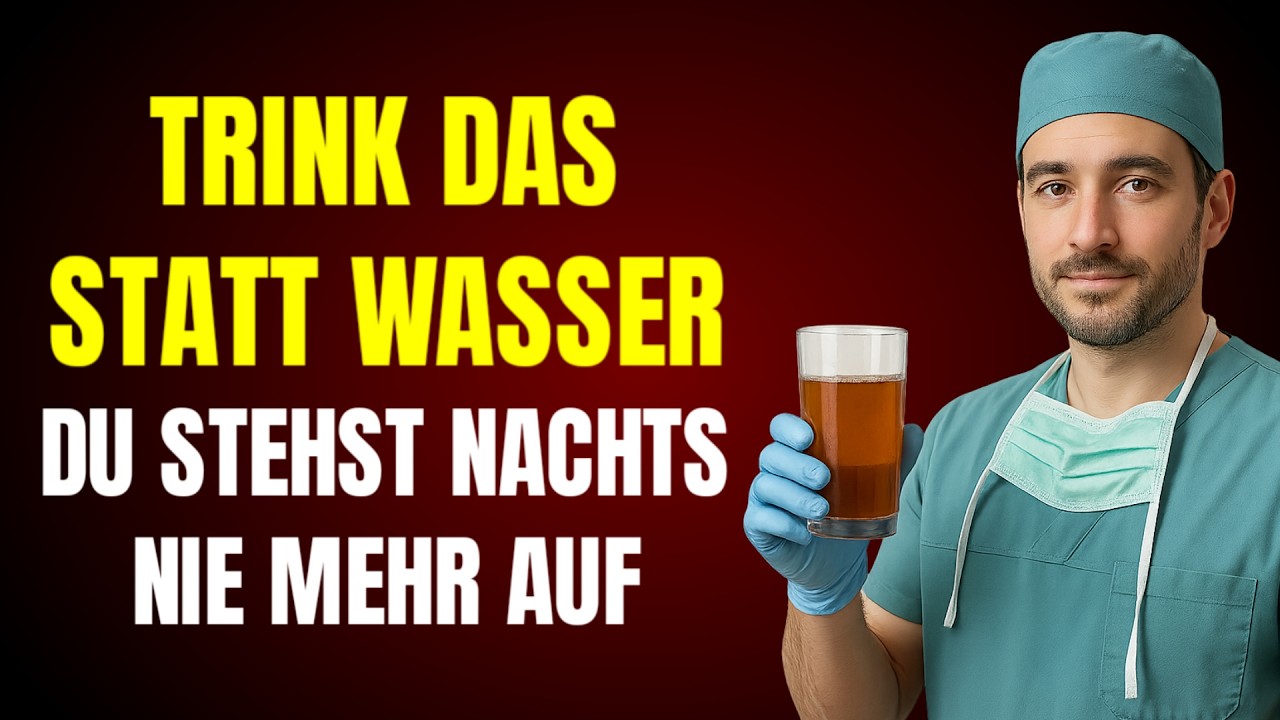 Sind Sie über 60 und wachen nachts auf? Probieren Sie dieses Getränk vor dem Schlafengehen