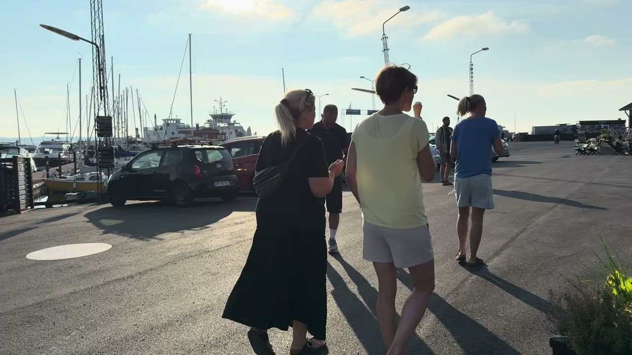 Hundested Havn 3 minutters uredigeret gåtur