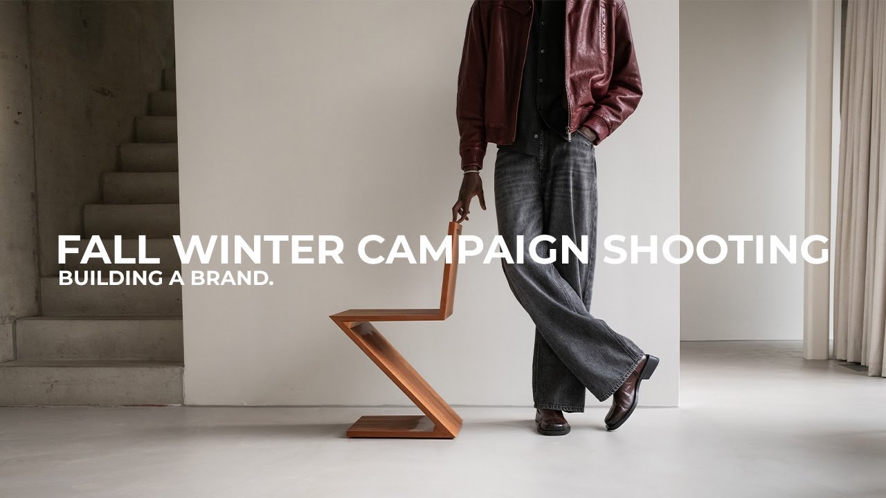 a collection for aesthetic people | FW25 campaign shooting