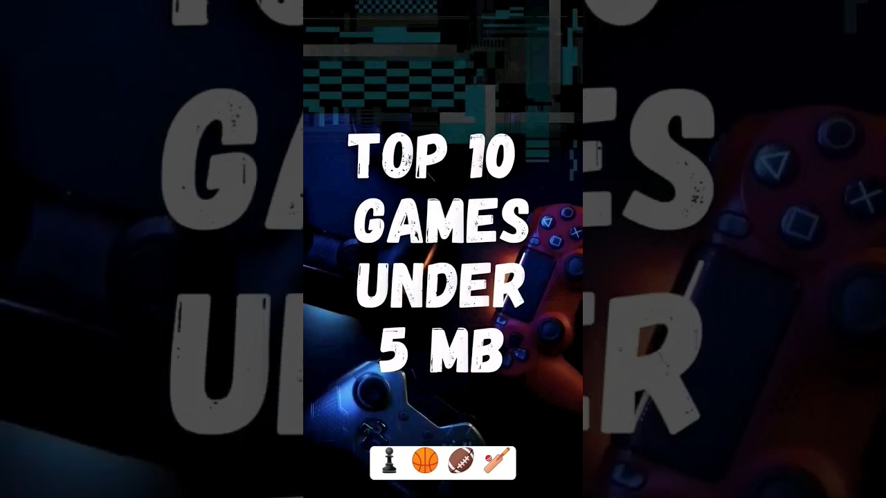 top 10 games under 5MB #shorts #youtubeshorts #gaming