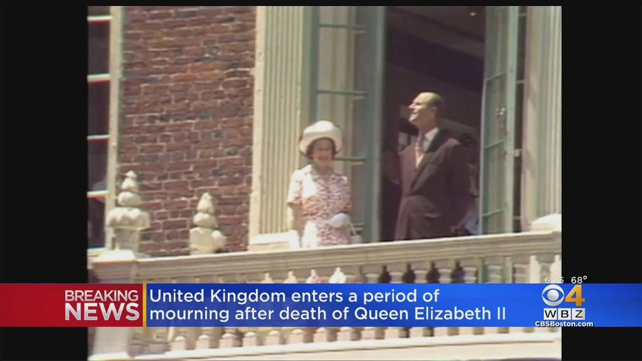 Queen Elizabeth made history in Boston in 1976