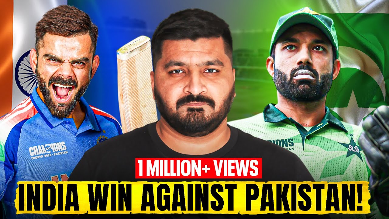 Pakistan vs India Match Review | Champions Trophy 2025 in Dubai | Virat Kohli 100* vs Pakistan |