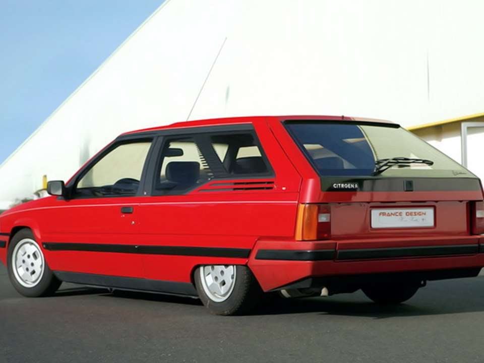 #1670. Citroen bx break de chasse dyana heuliez 1986 (Prototype Car)