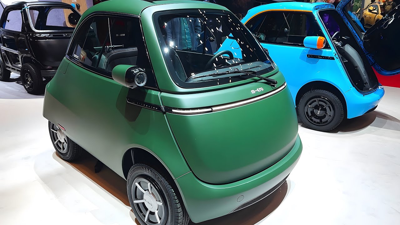 2025 Green Microlino City Car - in depth Walkaround 4K