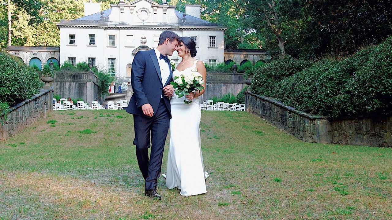 Watch A Romantic Wedding at the Swan House | Atlanta History Center | Gaby and Mitch