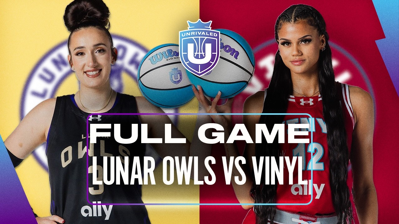 LUNAR OWLS vs. VINYL | Live Game | Unrivaled Basketball