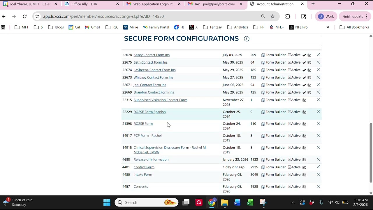 Editing Contact Form Email addresses