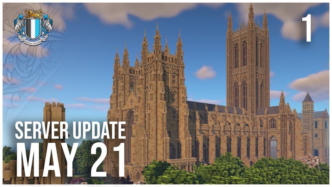Epic English Cathedral - Minecraft World Tour (May 2021)