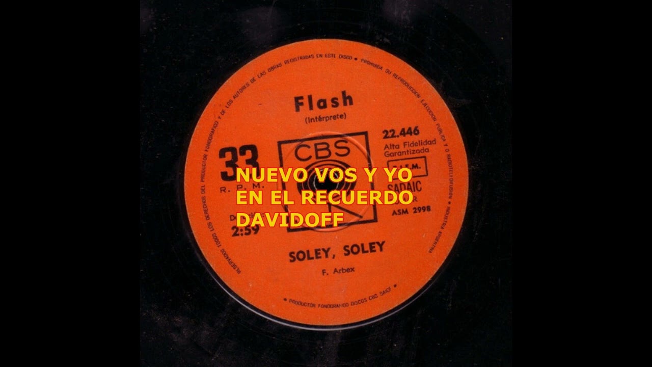 DUO FLASH , SOLEY SOLEY , 1972