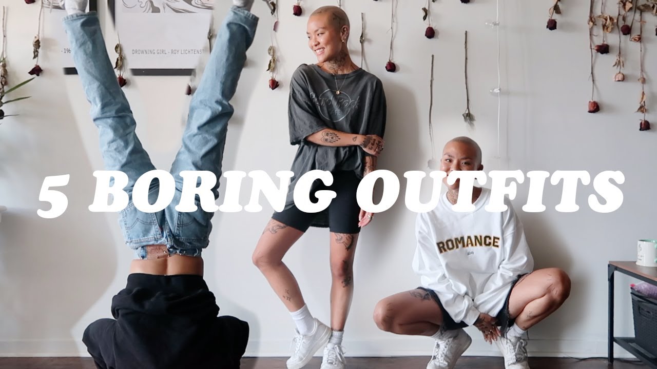 5 ESSENTIAL OUTFITS, BABY! (feat. a headstand and Latte)
