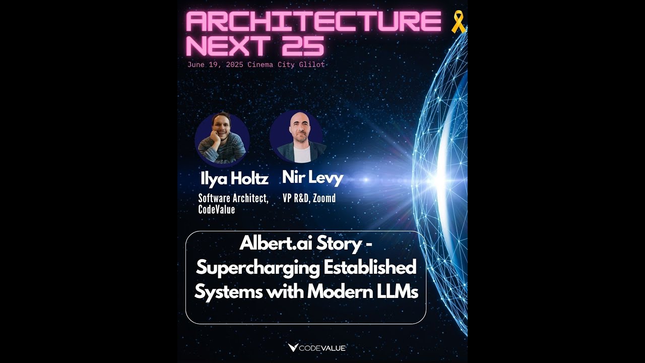 ILYA HOLTZ & NIR LEVY - Albert.ai Story - Supercharging Established Systems with Modern LLMs