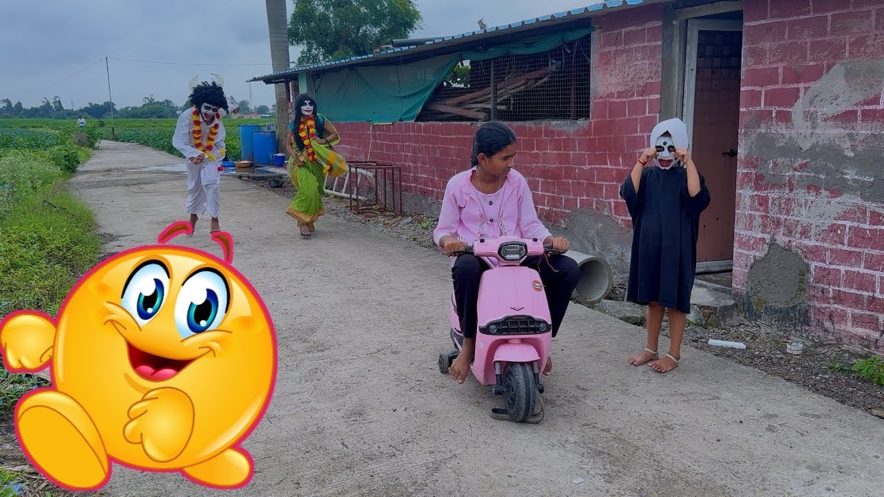 भुताच्या बाळाला पप्पांनी गिफ्ट केलेली ebike चोरीला गेली 😥#भांडण 