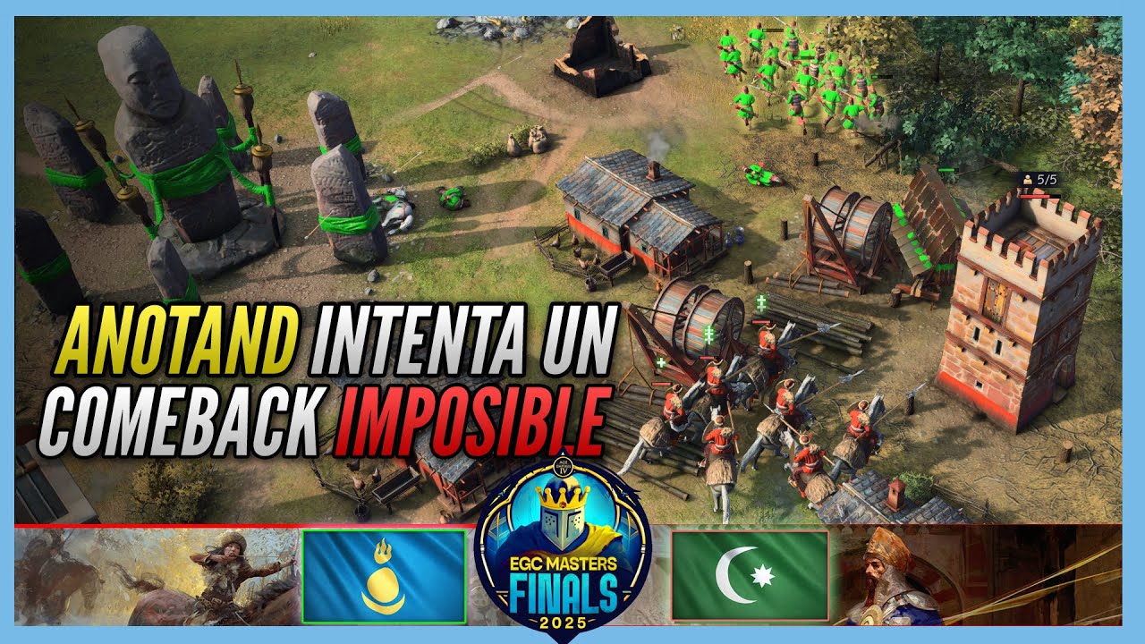 Acorralado por los Mongoles, la Base en llamas y un espíritu indomable -  EGC Master Finals 2025