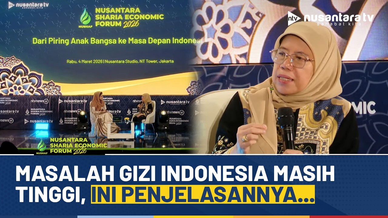 Dewan Pakar BGN Blak-blakan Soal Permasalahan Gizi di Indonesia | NUSHAF 2026