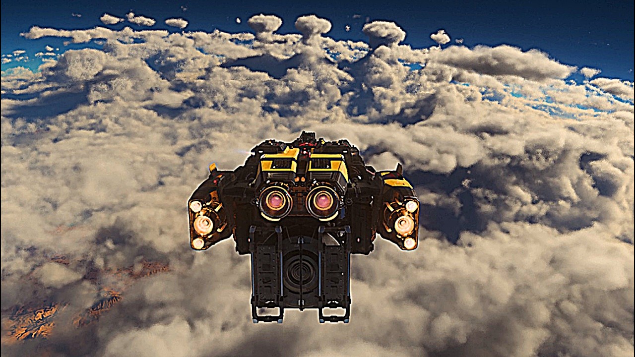 Entering Cloud City (With Beautiful Ending) 4K Video
