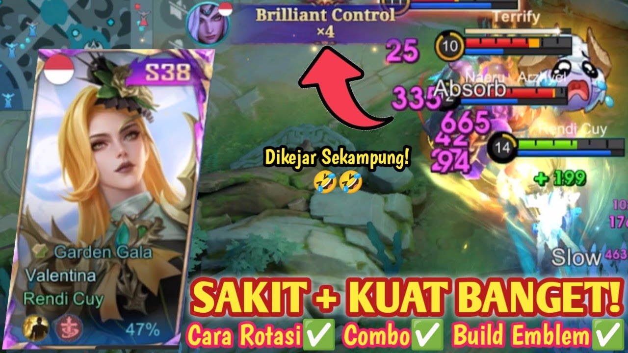 SUPER AGGRESSIVE & UNKILLABLE VALENTINA! THE NEW META!? BEST VALENTINA BUILD 2026 - MLBB