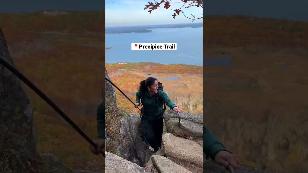 The Scariest Hike in Acadia National Park #acadianationalpark #maine #visitmaine