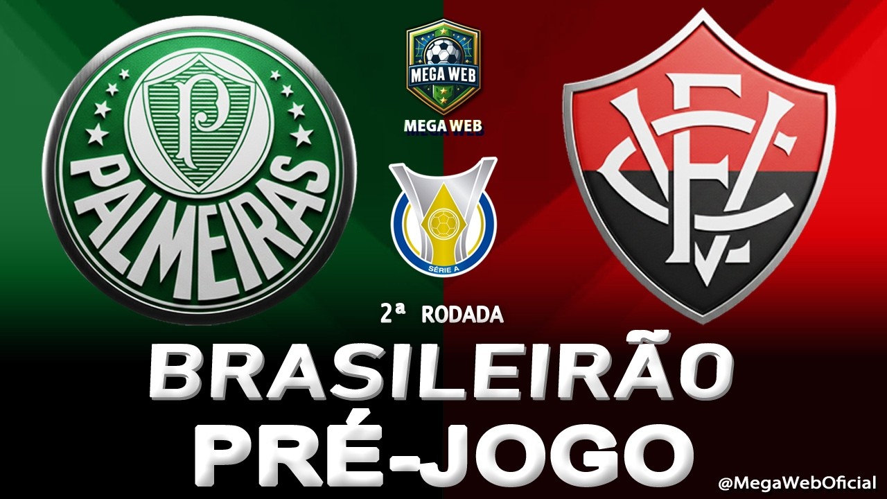 PALMEIRAS x VITÓRIA - AO VIVO (BRASILEIRÃO 2026 -- 2ª Rodada) - Narração
