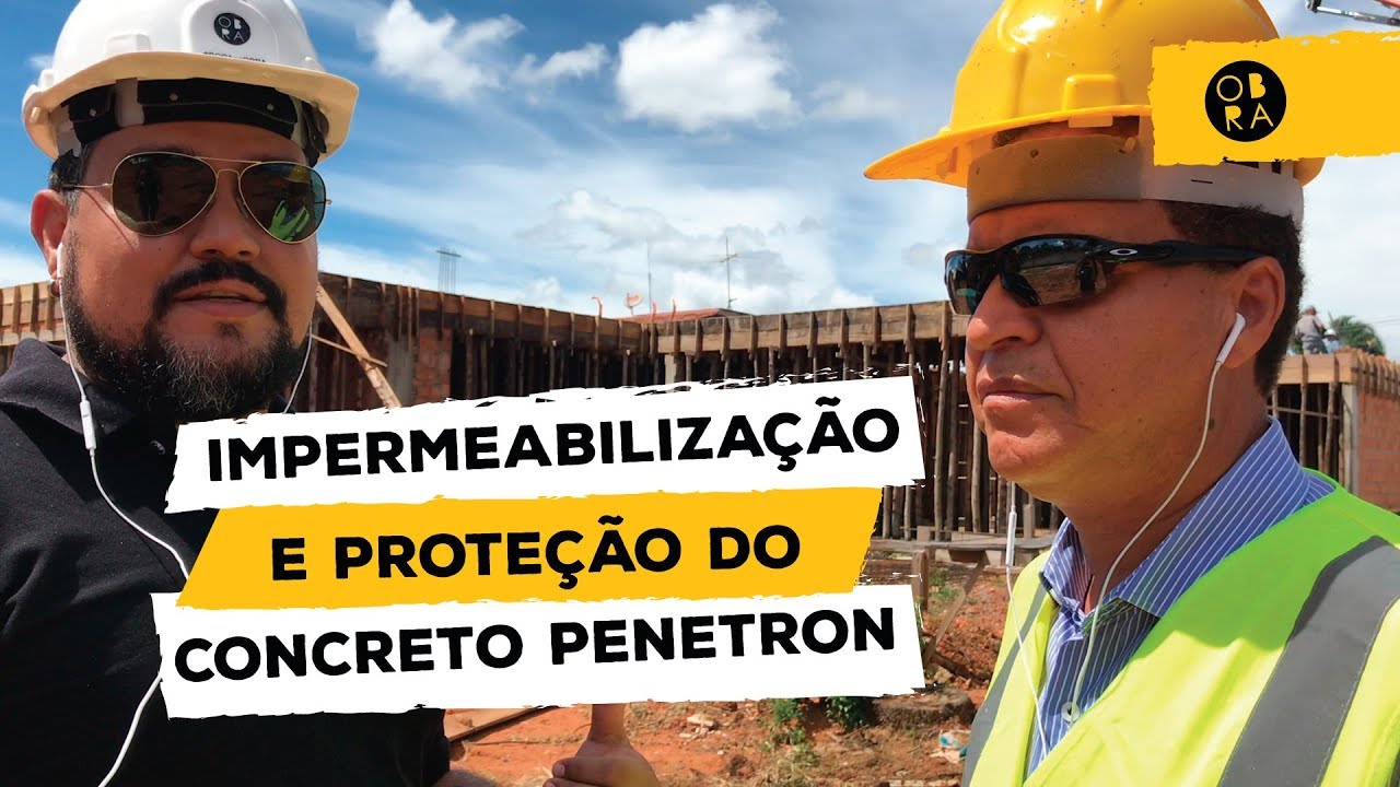 Impermeabilização e Proteção de Concreto Penetron