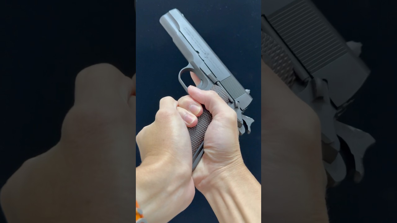 How to hold a pistol like a PRO #airsoft #edc