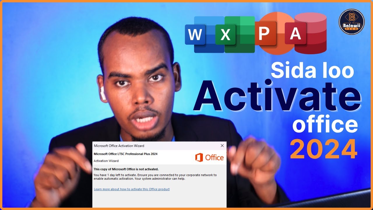 Как бесплатно активировать Microsoft Office 2024. #balawii