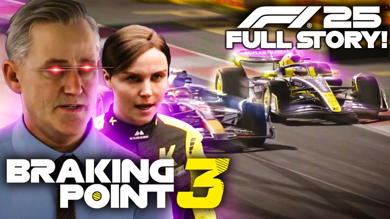 F1 25 - THE ENTIRE BRAKING POINT 3 STORY! (Chapter 1 - 15)