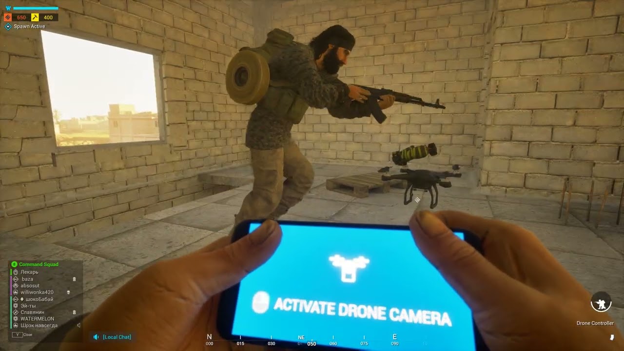 Пехота пытается закрепиться в Фаллудже в SQUAD 10.2