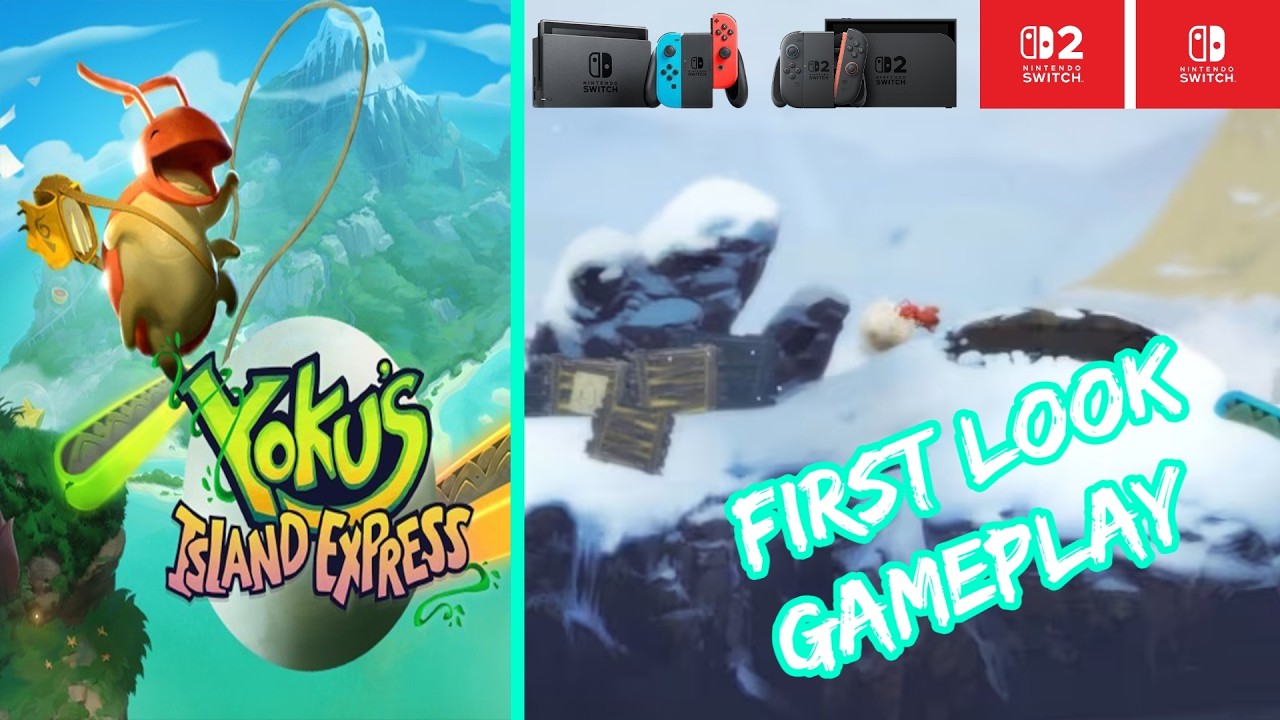 Yoku’s Island Express – Nintendo Switch / Switch 2 Gameplay