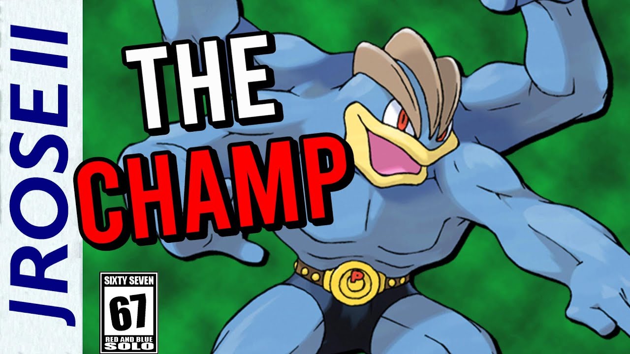 How Fast can you Beat Pokemon Red/Blue with a Machamp?