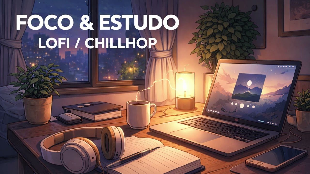 FOCO & ESTUDO – 40+ min Lofi / Chillhop Study Mix (Session 08) | Musicflow