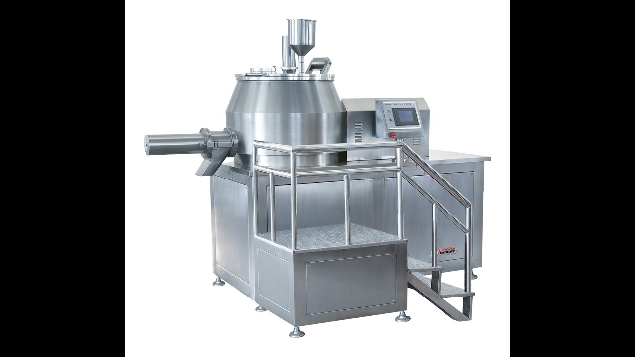 HLSG wet mixing granulating machine