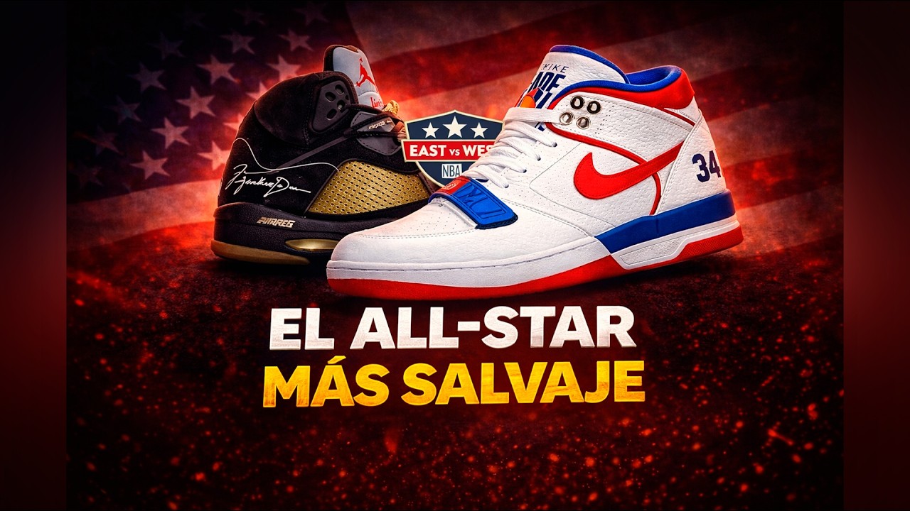 Los Sneakers del All-Star 1990. La noche mas retro de la NBA