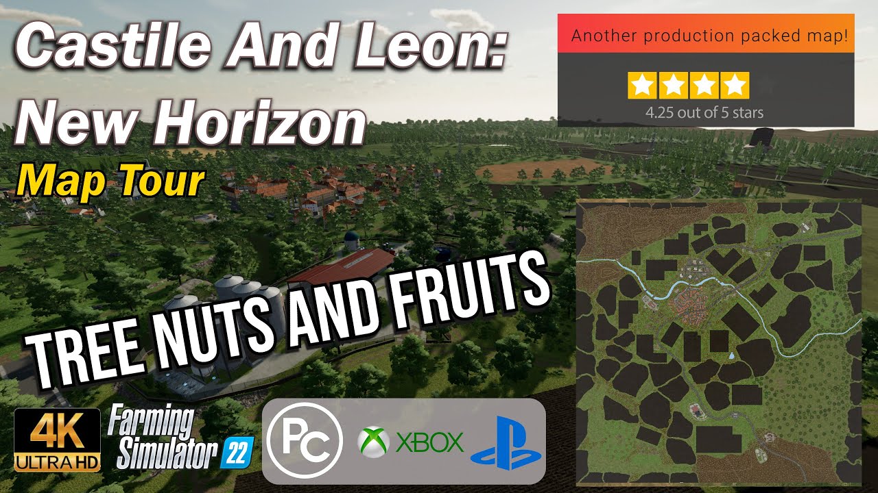 Castile and Leon: New Horizon | Map Tour | Farming Simulator 22