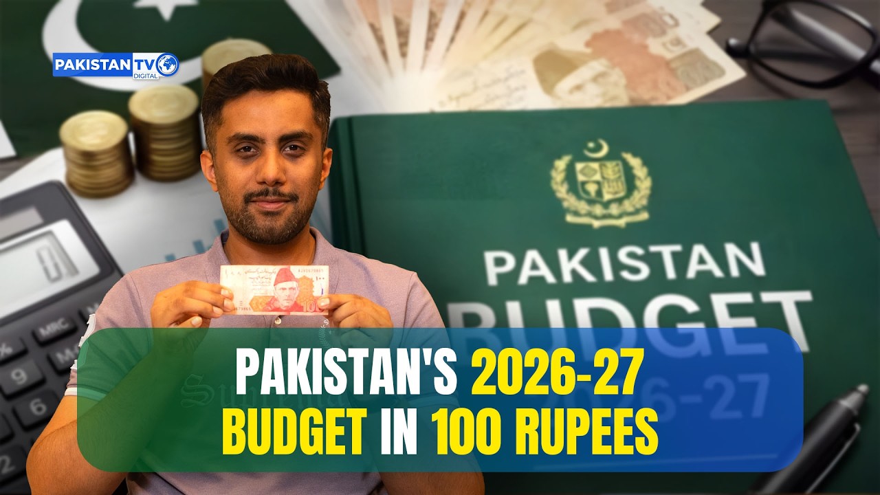 Pakistan's 2026-27 budget explained in 100 rupees