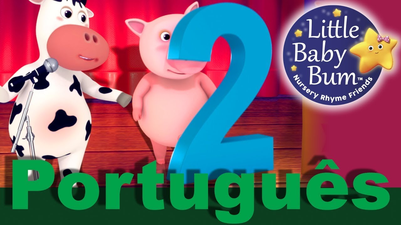 Canção do Número 2 | Canções infantis | LittleBabyBum