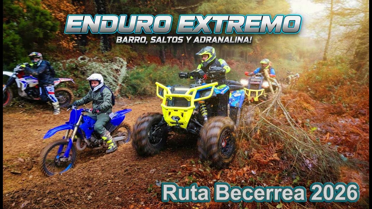 Ruta 4x4 Becerrea 2026 Motos Atvs  QUADS Top Offroad España Xuntanza Galicia Arviza