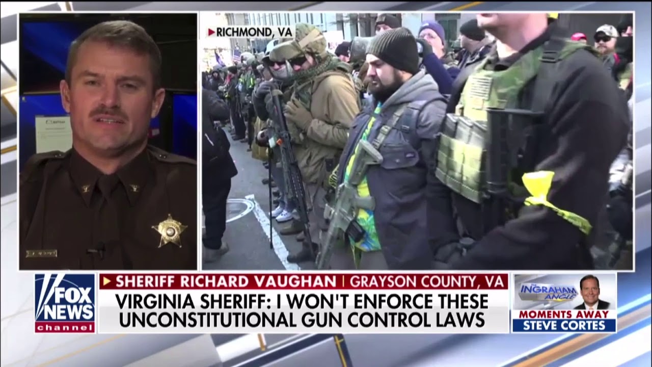 Sheriff Vaughn from Grayson County, Virginia FOX News appearance