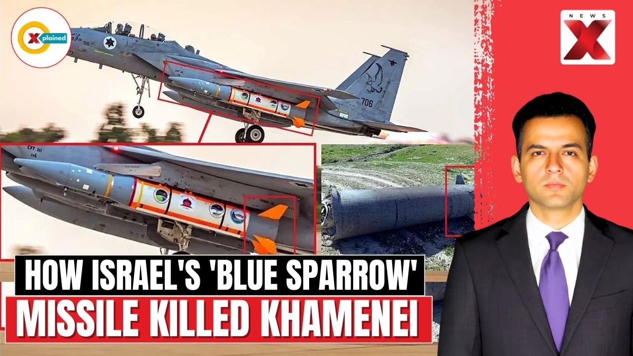 The 'Missile From Space' Israel Used To Kill Khamenei | What Is Blue Sparrow? | Xplained By NewsX