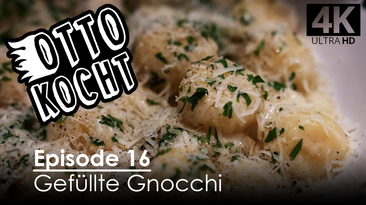 Gefüllte Gnocchi mit Ricotta Parmaschinken Füllung