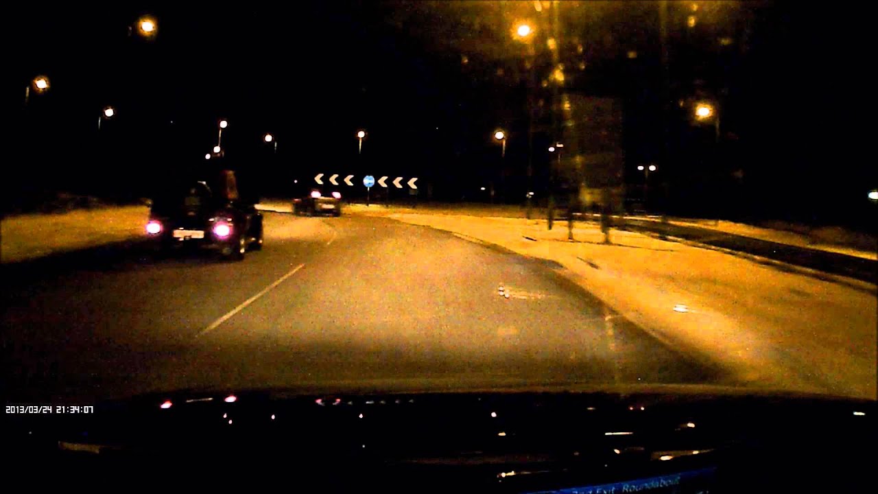 Car Driving Time lapse: From London Heathrow Airport Terminal 3 to Cambridge